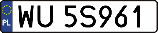 WU5S961