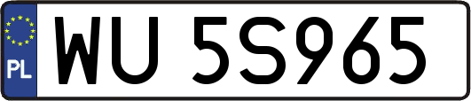 WU5S965