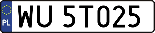 WU5T025