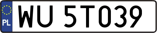 WU5T039