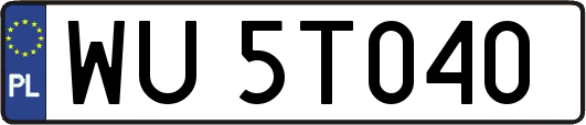 WU5T040