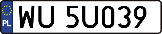WU5U039