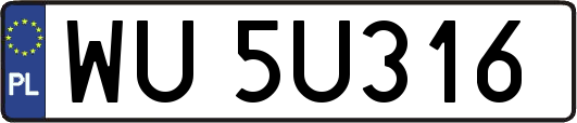 WU5U316