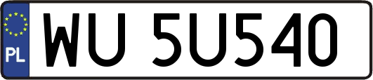 WU5U540