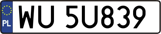 WU5U839