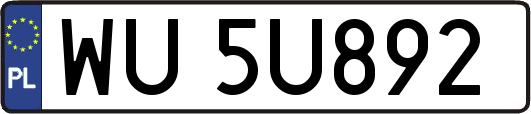 WU5U892