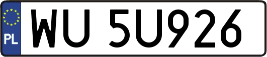 WU5U926
