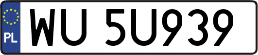 WU5U939