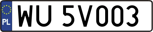 WU5V003