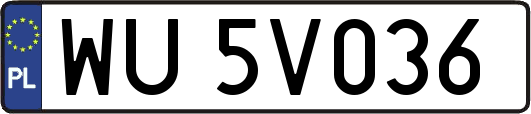WU5V036