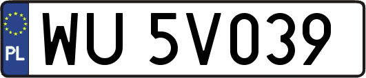 WU5V039