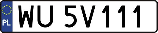 WU5V111