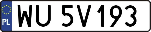 WU5V193