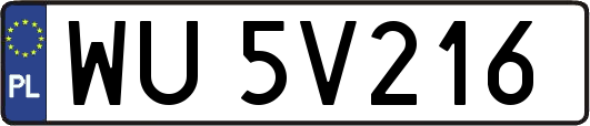 WU5V216