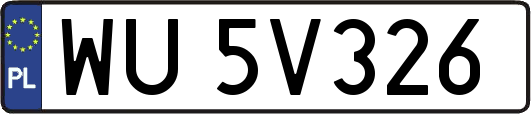 WU5V326