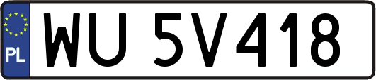 WU5V418