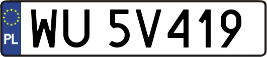 WU5V419