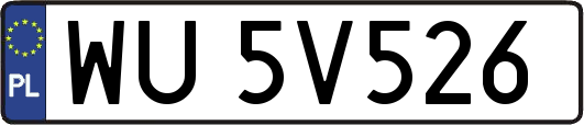 WU5V526