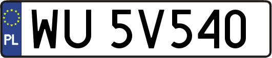 WU5V540