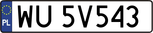 WU5V543