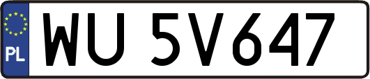 WU5V647