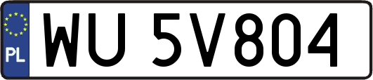 WU5V804