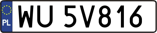 WU5V816