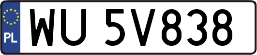 WU5V838
