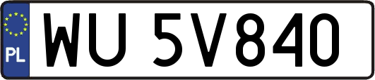 WU5V840