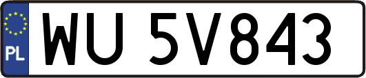 WU5V843