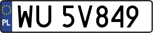 WU5V849