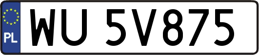WU5V875