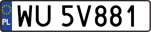WU5V881