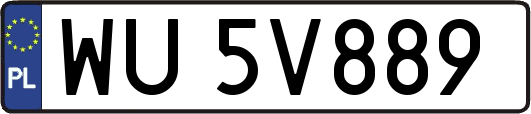 WU5V889