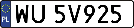WU5V925