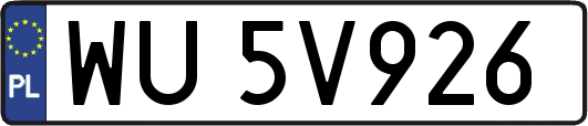 WU5V926