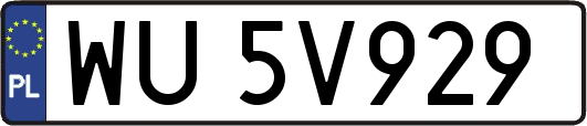 WU5V929
