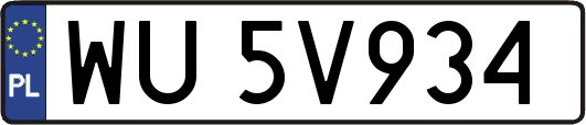 WU5V934