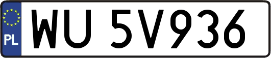 WU5V936