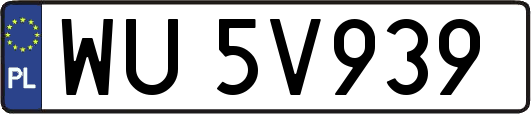 WU5V939