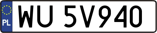 WU5V940
