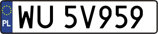WU5V959