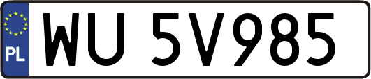 WU5V985