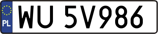 WU5V986