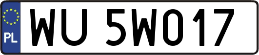 WU5W017