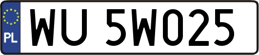 WU5W025