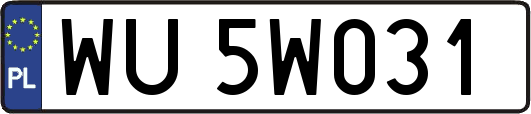 WU5W031