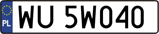 WU5W040