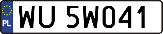 WU5W041