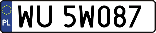 WU5W087